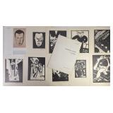 V.I. Kozlinsky Self Portrait + Line Cut Print Set