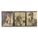 John Wayne Sepia Tone Photographs (3)