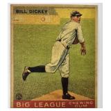1933 Goudey Gum Bill Dickey Baseball Card