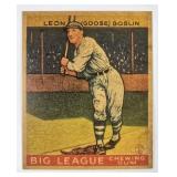 1933 Goudey Gum Bill Leon Goslin Baseball Card