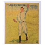 1933 Goudey Gum Vernon Gomez Baseball Card
