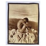 1900 ï¿½Cainï¿½ Sepia Photo By Wilhelm von Gloeden