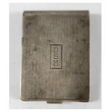 Sterling Matchbox Holder w/ Studebaker Matches
