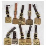 International Harvester Metal Watch Fobs (10)