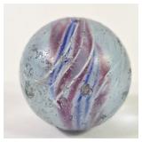 Antique German Latticino Swirl Marble (1.71 in.)