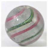 Antique German Latticino Swirl Marble (1.69 in.)