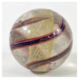 German Latticino Divided Core Marble (1.85 in.)