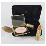 Lï¿½Orï¿½al Metallic Ribbed Powder & Lipstick Set