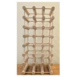 Wooden Tabletop Wine Storage Rack