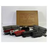 Marx Stream Line Steam Type Electric Train Set