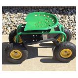 Costway Rolling Garden Cart w/ Work Seat