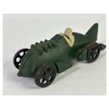 Hubley Cast Iron Toy Fish Tail Race Car
