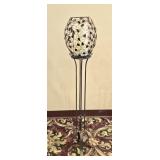 Wrought Iron & Metal Standing Candleholder