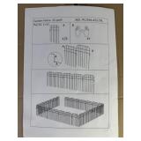 25 Pc. Metal Garden/Pet Barrier Fence NEW