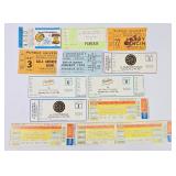 1958-2001 Football, Concert, Gala Ticket Stubs