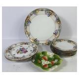 Hand Painted Dresden, Thomas + Bavaria Plates (9)