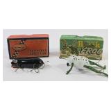 Shakespeare Mouse  & Halik Junior Frog Lures