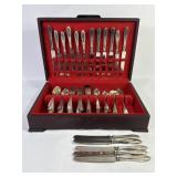 Alvin, Fairfield + Silverplate Flatware (84)