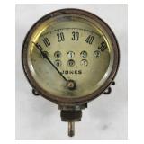 Jones Brass Automobile Speedometer