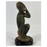 Soapstone ï¿½Thinking Manï¿½ - Makonde Tribe Tanzania