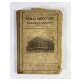 1918-23 Elkhart County IN  Rural Directory