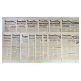 1934-39 Bamberger Tagblatt Nazi Newspapers