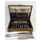 Rogers & Bros. Manor Rose Silver Plate Flatware