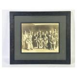 Antique Russian Buryats Delegation Photograph