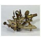 Brass Nautical Sextant Ship Navigation Instrument