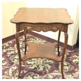 Queen Anne Style Parlor Table