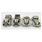 1928-1935 Danbury Mint Pewter Automobiles