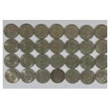 1971-78 U.S. Eisenhower Dollar Coins (28)