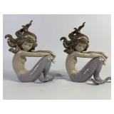 Lladrï¿½ ï¿½Illusion Mermaidï¿½ Porcelain Figurines