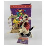 Looney Tunes Sylvester Christmas Figurine