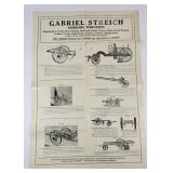 Gabriel Stretch Oshkosh WI Lumber Buggies Ad