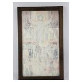 'Touchdown Jesus' Notre Dame Wood Art