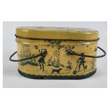 Vintage Tin Litho Lunch Pail