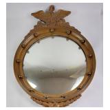 Federal Style Eagle Convex Wall Mirror