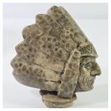 Native American Chief Petoskey Stone R. Blanchard