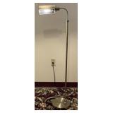 Brushed Nickel Finish Adjustable Pharmacy Lamp