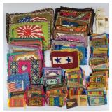 Tobacco Felt Mini Dollhouse Rugs/Flags (100+)