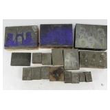 Antique Metal Printing Block Plates (17)