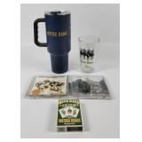 Notre Dame Tumbler, Glass, CDs, Cards (5)