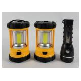 LED Camping Lanterns & Flashlight (3)