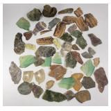 Agate, Jasper, Petrified Wood+ Slabs (Approx. 50)