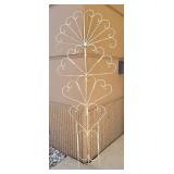 Wrought Iron Scroll Garden Trellis