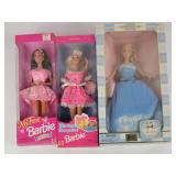 My First & Birthday Barbies (3) NIB