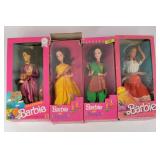 Malaysian, India, & Mexican Barbies (4) NIB