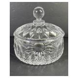 Gorham Althea Crystal Lidded Candy Dish