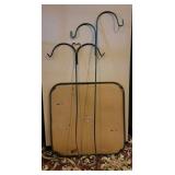Garden Shepherd's Hooks & Patio Table (3)